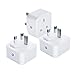 Price comparison product image Smart Life Plug,3 Pack Alexa Smart Plugs,WiFi Plug, Smart Plugs that work with Alexa,Google Home,Remote and Voice Control Smart Socket,Plug Timer Socket,Device Sharing No Hub Required 2.4Ghz Only