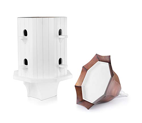 Good Directions Bh204Wwht Dovecote Manor Pure Copper Roof Bird House, White #TOP1