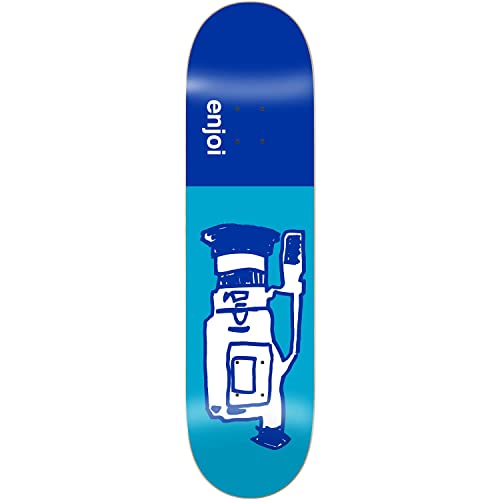 Enjoi Skateboard Deck Glitch Blue 8.5" X 32.1" #TOP27