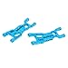 Bras inférieur Avant RC, Bras de Suspension inférieur Avant RC Haute Performance Durable 2 pièces pour Camion de Stade RC 1/18(Bleu)