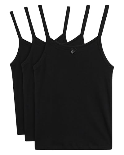 Réservoir de camisole filles en coton rayé violet Marks and Spencer