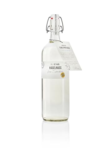 BIRKENHOF Brennerei | Haselnuss - feine Spirituose aus gerösteten Haselnüssen | (1 x 1l ) - 32 % vol.