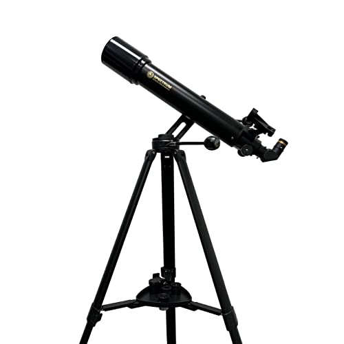 Image of SpectrumOI TourStar Pro 90 AZ Telescope for Adults Astronomy Gifts Premium AZ Refractor Telescope 90mm 660mm Focal Lenght with Aspherical Eyepiece Phone Adapter