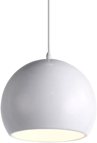 KXEcoLife Pendant Lamp Modern LED Single Hanging Light Metal Chandelier Ceiling Lighting Fixture Compatible with Restaurant Decoration Lights
