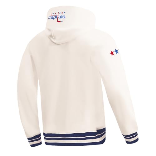 Image of Pro Standard Men's NHL Retro Classics Brushed Back French Terry Pull Over Hoodie