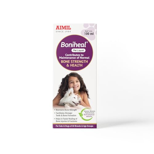 Image of AIMIL Boniheal Pet Liquid | Herbal Medicine For Bone Strength & Health For Dogs & Cats |200ml