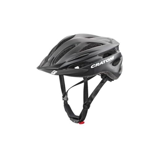 Cratoni Pacer+ Fahrradhelm, Black Matt, L-XL