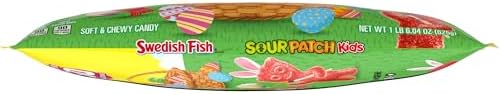 SOUR PATCH KIDS and SWEDISH FISH Mini Soft & Chewy Easter Candy Variety Pack, Bulk Candy, 50 Snack Packs — view 15