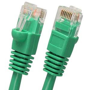 40Ft Cat.5E Molded Snagless Patch Cable Green