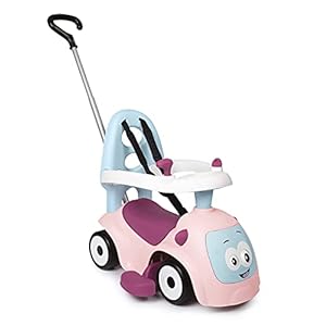 Smoby – Maestro Balade Pink Ride-On – Para ni�os a partir de 6 meses – Actualizable – Silent Wheels – Bocina