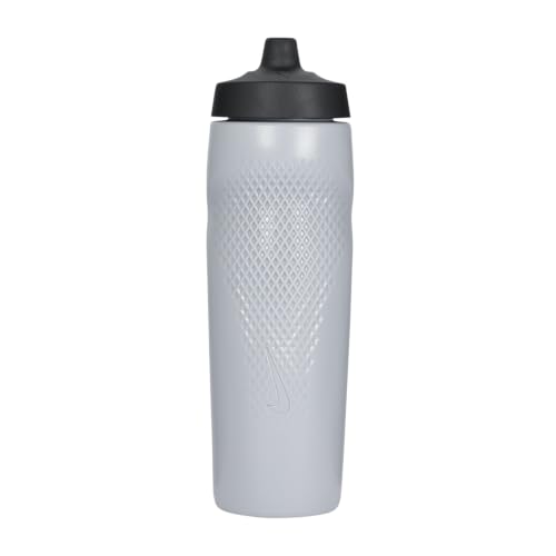 Image of NIKE REFUEL Bottle 24 OZ - Wolf Grey /Black /White, 709 ML