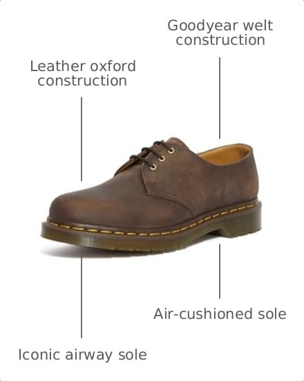 Image of Dr. Martens Unisex-Adult 1461 Oxford