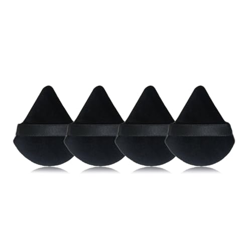 4/6/15Pcs Triangles Powder Puff Cosmetic Powder Puff Washable Sponge Powder Sponge Makeup Sponge For Face