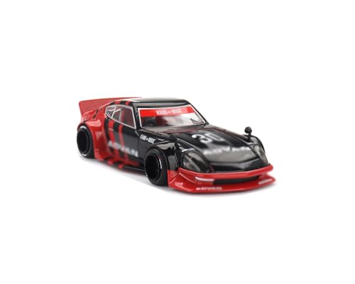Mini GT Fairlady Z GT RHD 1/64 Negro y Rojo miniatura 1