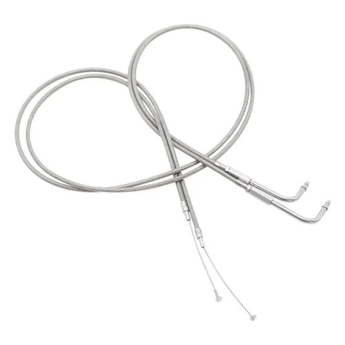 Câble d'accélérateur en acier pour moto Harley FLTR 2002 et FLHRI 2003-2006