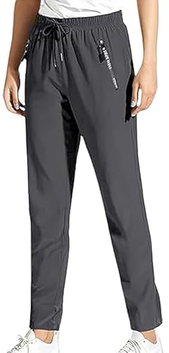 Unisex Ultra Stretch Quick Drying Pants for Women Men, Waterproof Breathable Casual Pants