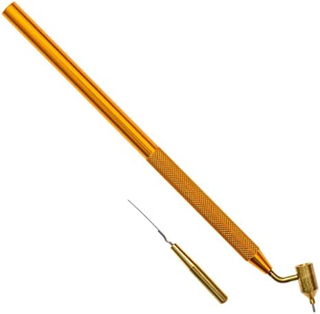 Fine Line Painting Pen Fluid Writer Pen Tip Brass Material For Scratches, Rock Chips, Arts And Crafts, 1.2X20X8cm, Gold, With Cleaning Tool