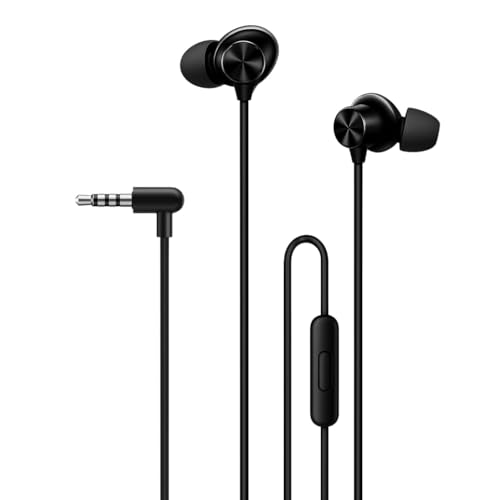 Image of Lynaczz Original Earphones Buds 2 Neo Compatible with Realme 2, Oppo, Vivo, Samsung, Oneplus with 3.5mm Audio Jack Built-in Mic