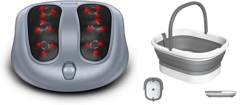 Masajeador de Pies Nekteck con Bañera Plegable miniatura 1
