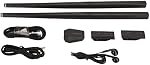 Air Sticks de tambour, ensemble de tambour électronique virtuel portable avec transducteur de pied & MIDI Fonction numérique Air Outil de percussion pour les adultes, les enfants