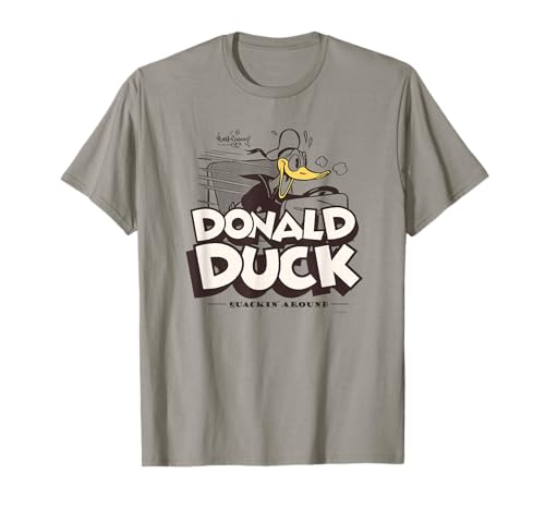 T-shirt Disney 100 Donald Duck vintage vêtement rétro D100