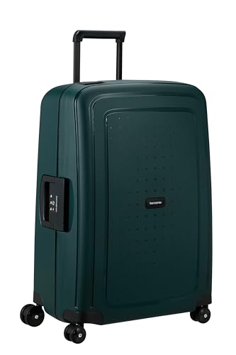 Samsonite S'Cure - Spinner M, valigia, 69 cm, 79 L, verde (Dark Teal)