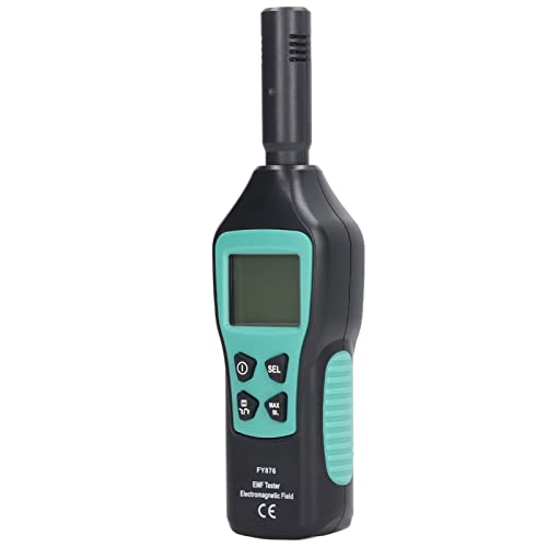 Medidor Digital de Campo Electromagnético con Tester de Temperatura miniatura 4