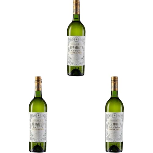 Vermouth La Copa Extra Seco - D.O. Jerez - 750 ml (Paquete de 3)