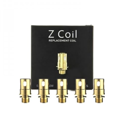 For Innokin Z Coil Vape (0,3Ω 5 pièces/paquet) [30-40 W] RDL Résistances adaptées au Réservoir Zenith II/Zenith Pro/Zlide/Zlide Top/Go Z+Tank Kit Coolfire Z80 Nex...