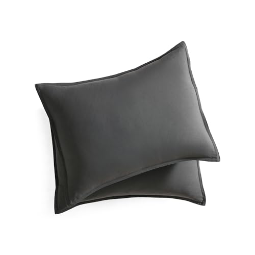 UGG Devon Quilted Comforter - 3pc Comforter Set Ultra-Soft Luxury Bedding Comforter and Two Pillow Shams Cozy Comfortable Reversible Machine Washable Hotel Style Bedding Set (Charcoal, Full/Queen)