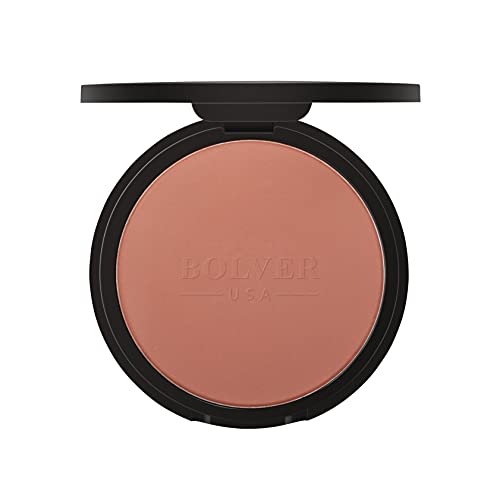 Bolver- Blush 19 Highly Pigmented Powder Blush, Smudge-Resistant Formula For Long-Lasting Touch- Light Brown, 11g