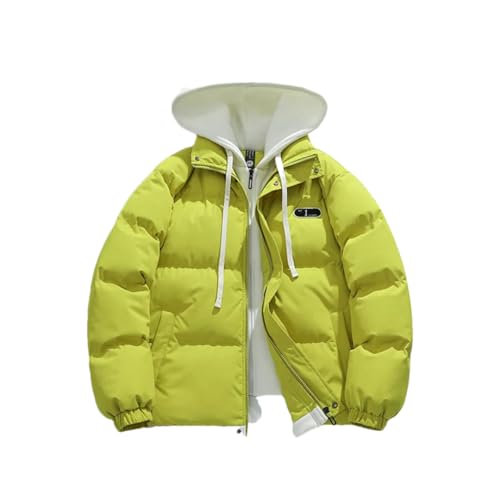 Manteau chaud homme Hcclijo Parkas : veste bouffante épaisse et finitions soignées en taille L