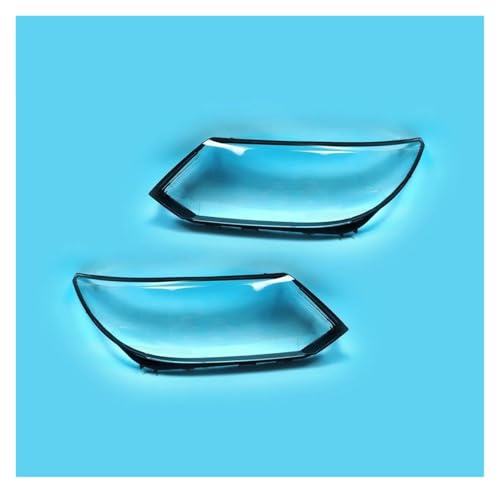Abat-jour transparent phare VW Tiguan anti-jaunissement coque avant paire