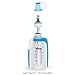 Kiinde Twist Pouch Sippy Top Attachments with Straws for Baby and Toddler, 3-Pack Set for Breast Milk, Formula, Juice, Purees, Leak Proof, One Piece Twist-On Lid