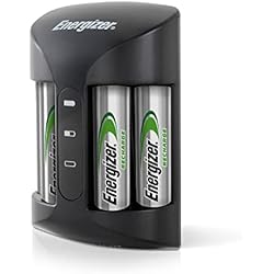 Energizer Value Cargador con 4 AA NiMH batería Pilas Incluidas