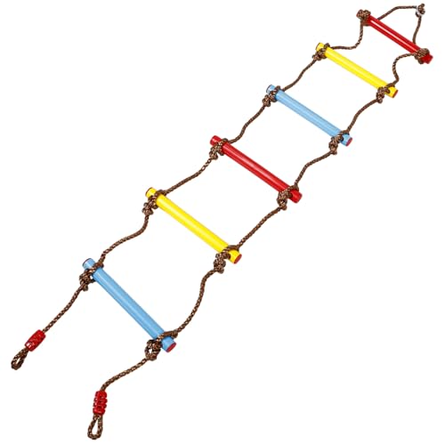 ifundom Échelle De Corde Suspendue pour Cabane Extérieur Jouet Escalade pour Garçon Fille Échelle Polyvalente