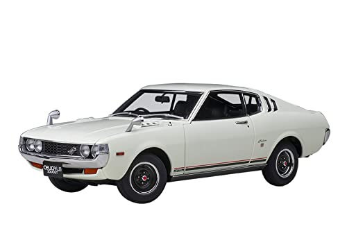 AUTOart 1/18 Toyota Celica Liftback 2000GT (RA25) 1973 White Finished Product