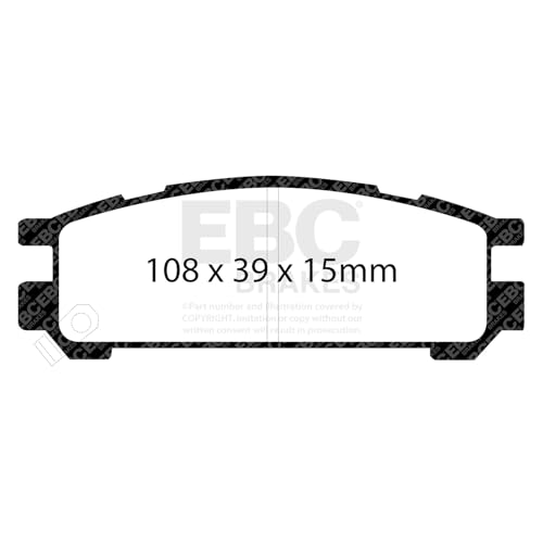 Image of EBC Brakes DP2821 Greenstuff 2000 Series Sport Brake Pad
