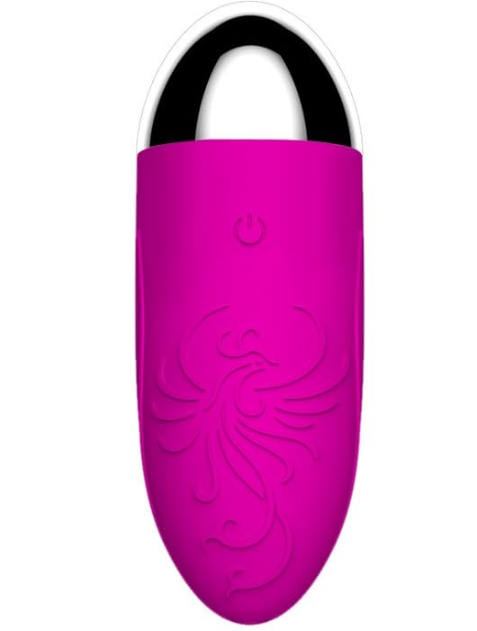 Confozen Masseur Vibrant Sans Fil, Télécommande USB Rechargeable, Silicone Médical, Blanc, 10.7x11.1x4.9 cm, Modèle LCC-Confozen-107