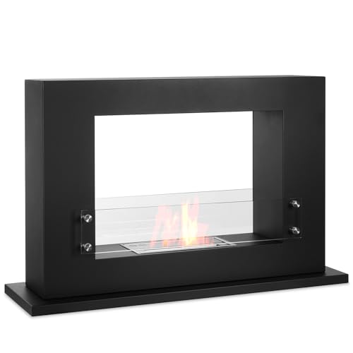 Moritz Ethanol Kamin freistehend Standkamin I 63 x 100 x 30 cm Raumteiler I...