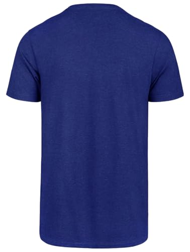 Image of 47 Brand MLB Men's Team Color Distressed Imprint Primary Logo Short Sleeve Baseball T-Shirt