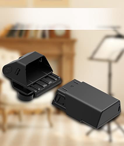 Aetee Music Stand Lights Clip On Led Rechargeable With Built-In 4000Mah Lithium Battery Operated Type-C Eye-Care Music Sheet Lamp Foldable For Orchestra(Only Light Included) #TOP4