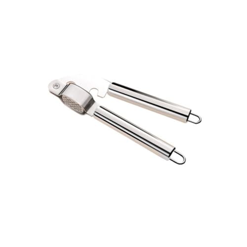 BESTonZON Prensa De Ajo De Acero Inoxidable Picadora De Ajo Prensador De Ajo Trituradora Rebanadora De Ajo