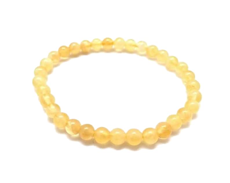 Bracelet calcite jaune pour retrouver calme et concentration