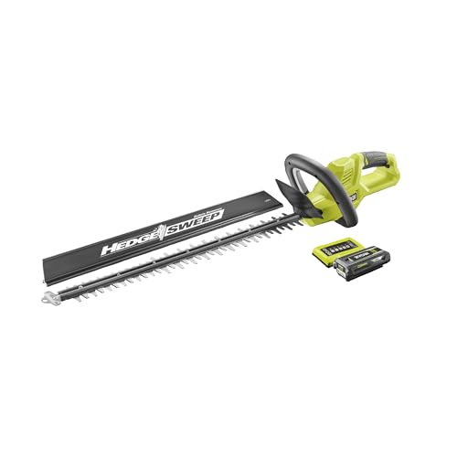 Taille-Haies 36V RYOBI - Lame 60cm - Batterie 2,0Ah - Chargeur - RY36HT60A-120