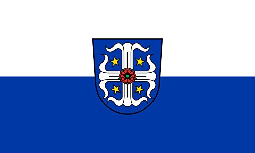 Drapeau Large Plankstadt drapeau paysage 1.35m² pour mât standard