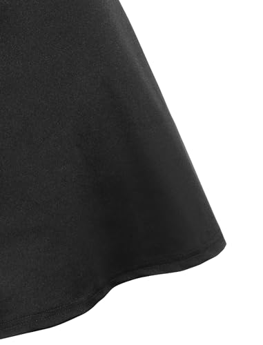 Image of ZAFUL Women's Satin Sleeveless Spaghetti Strap Mini Dress Sexy Slip Cowl Neck Silky Cocktail Party Dresses