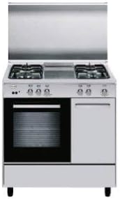 GLEM GAS AER96MI3 CUCINA 90X60 CLA PB INOX 4F F.E.