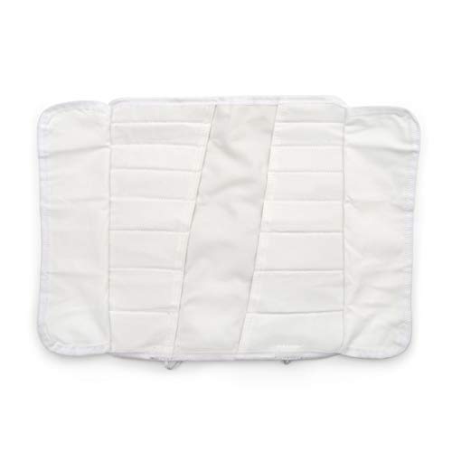 Dickies Small Paint Brush/Tool Organizer Roll For Painters, 16 Brush Pockets, Durable Canvas Construction, 13.5 In. X 12.75 In. Unrolled, White #TOP3