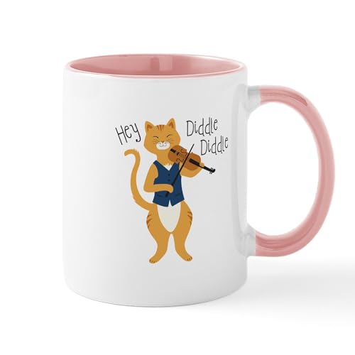 CafePress Hey Diddle Diddle Mugs 11 oz (325 ml) Ceramic ...